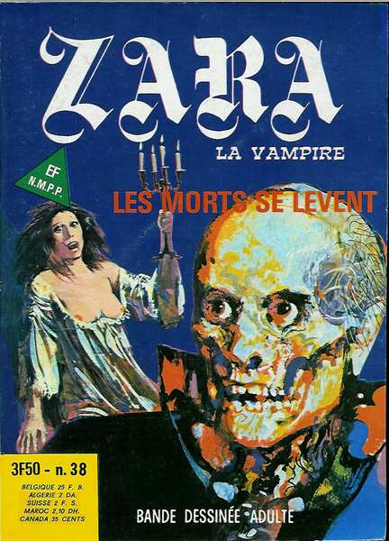 Scan de la Couverture Zara La Vampire n 38